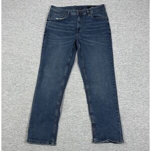 The Perfect Jean NYC Jeans Mens 36x30 Blue Denim Athletic Fit Stretch 5-Pocket